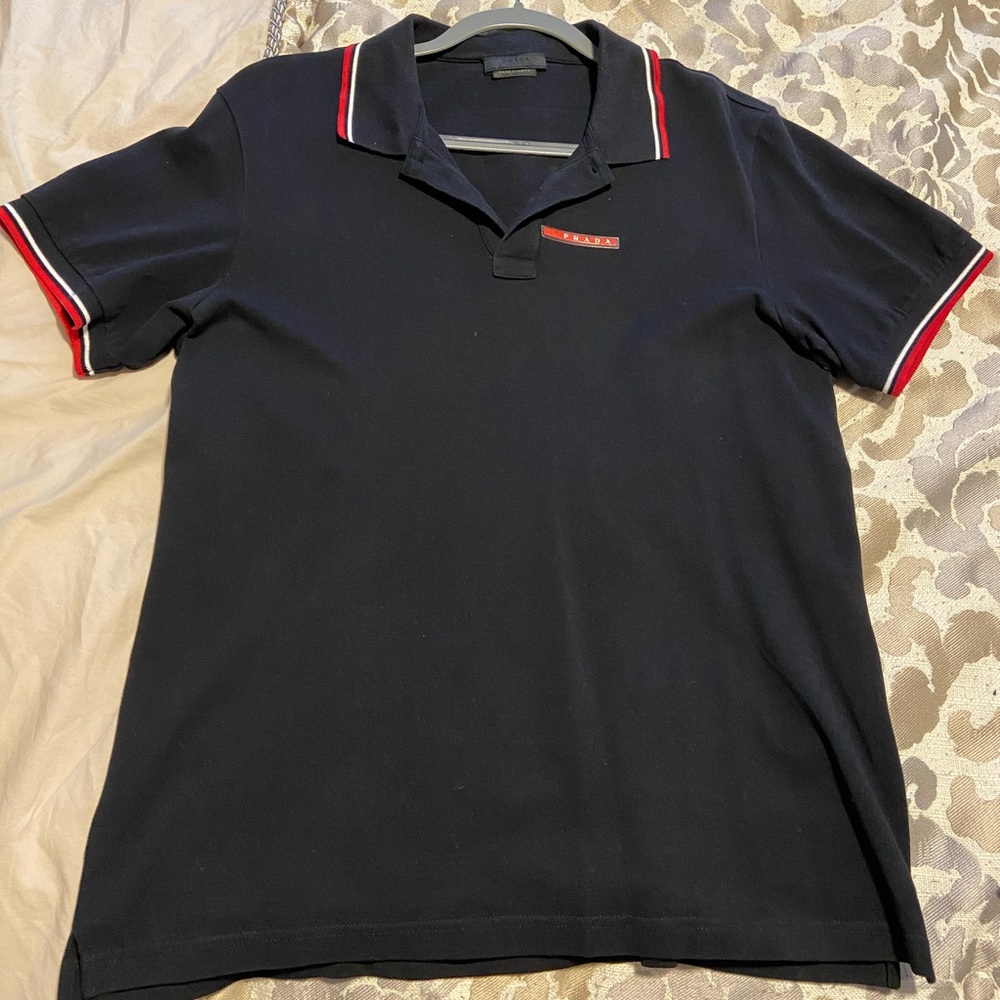 Mens Prada Polo Shirt